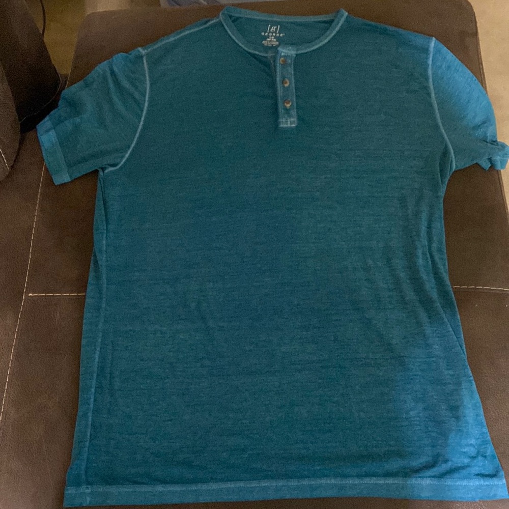 Blue, George brand, short sleeve, polo that is large (42/44)